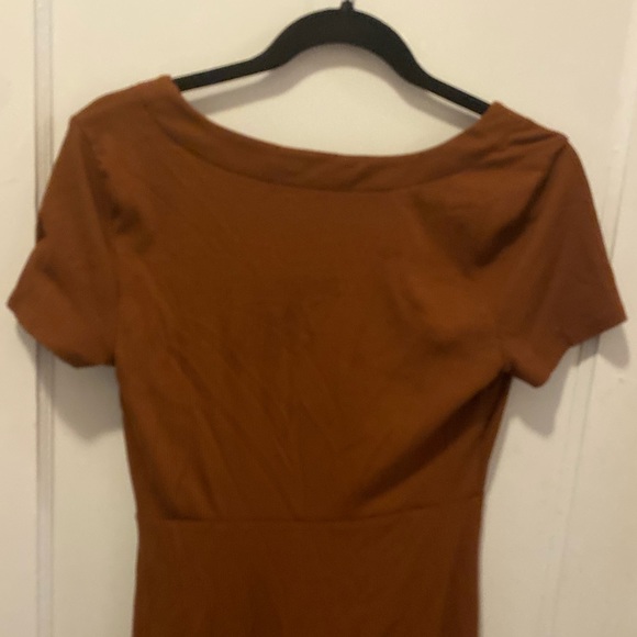 Brown Forever21 Button Dress - Picture 3 of 3